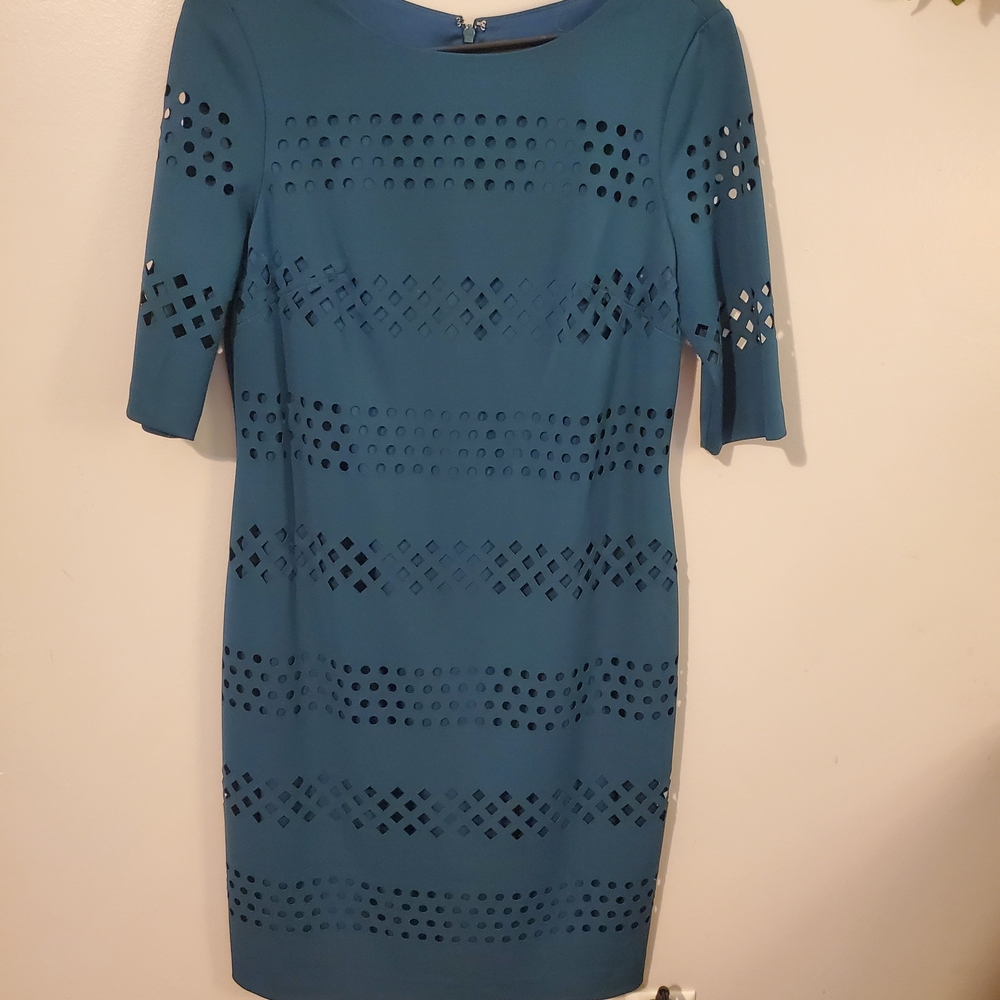 Elegant Dark Teal Dress